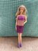 Barbie Triple-tone Dress & Long Cardi Combo