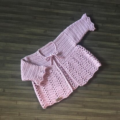 Orchid Baby Cardigan