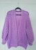 Crochet Lilac Hexagon Cardigan Pattern