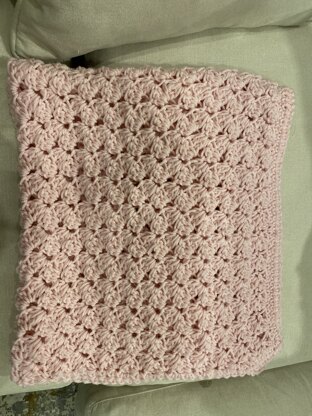 Girl baby blanket