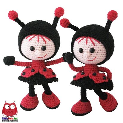 146 Doll in a Ladybug outfit