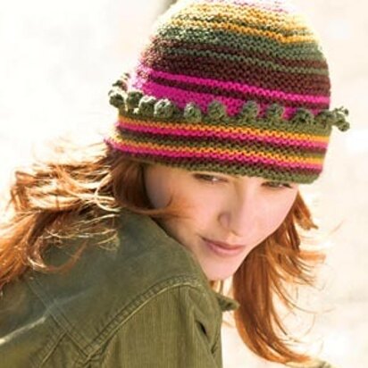 Carousel Hat in Lion Brand Wool-Ease