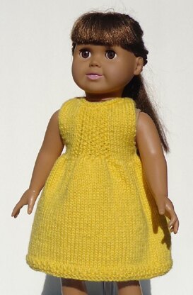 California Collection - Darling Dresses, Knitting Patterns fit American Girl and other 18-Inch Dolls