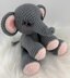 Meet Our Adorable Ellie the Elephant Amigurumi Pattern – Available in English and Portuguese