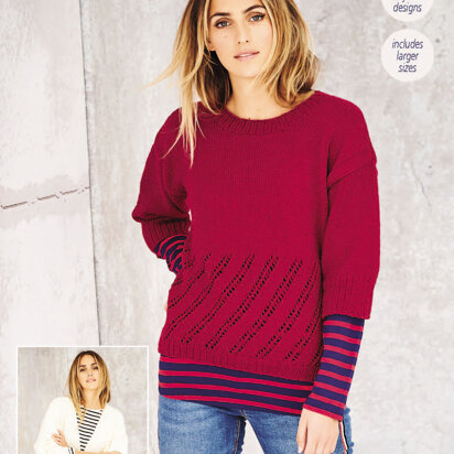 Cardigan & Sweater in Stylecraft Bellissima - 9587 - Downloadable PDF
