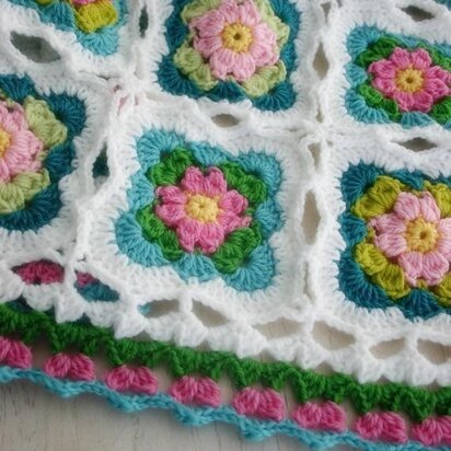 Cottage Garden Blanket