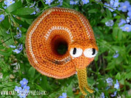 Big Spiral Snake, Little Spiral Snake Crochet Pattern