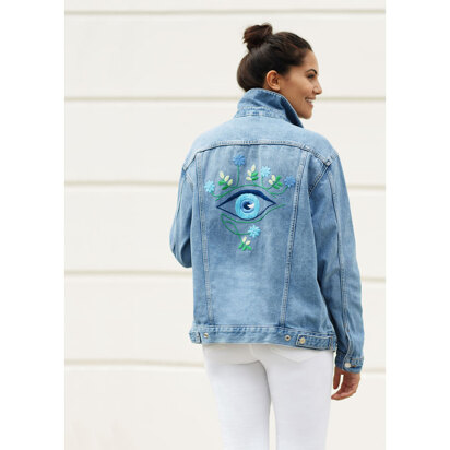 5TH Avenue - Eye Denim Jacket in Anchor - Downloadable PDF