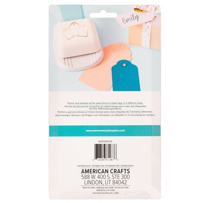 We R Memory Keepers Rounded Tag Punch