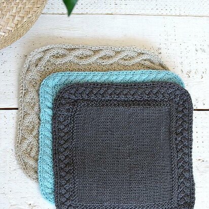 Add a Seamless Cable Border to a Blanket