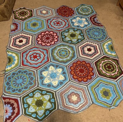 Bohemian Hexagons