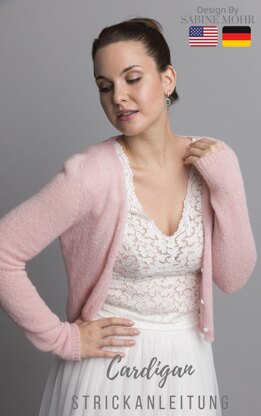 Cardigan with knots for brides