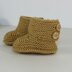 Baby Simple Button Up Booties