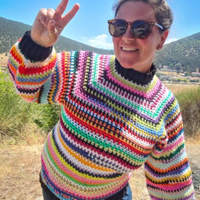 Mrs G's No Sew Sweater