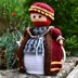 King Henry VIII 4 Cup Teapot Cosy Knitting Pattern - Novelty Teapot Cosy Knitting Pattern.