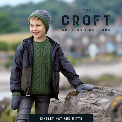 Kinsley Hat & Mitts in West Yorkshire Spinners The Croft Shetland Colours - DBP0074 - Downloadable PDF