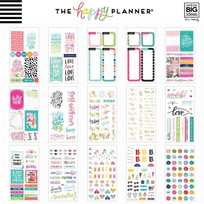 Happy Planner Sticker Value Pack - Memory Planning - Big, 472/Pkg
