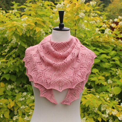 Glittering Path Shawl