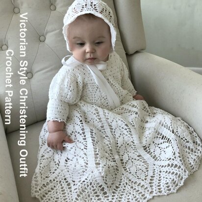 Victorian Style Christening Outfit