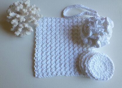 Spa Bath Scrubbies Set