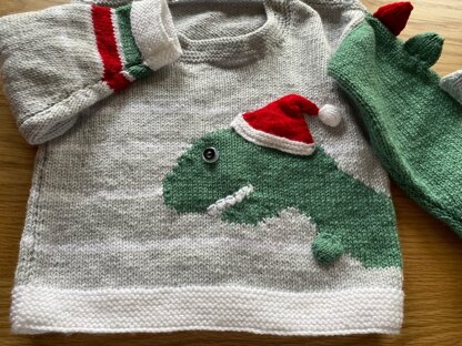 Santa Saurus Jumper