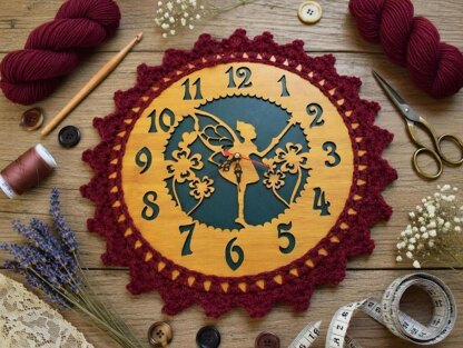 Crochet Clock Pdf + Video Tutorials