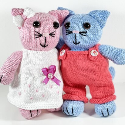 Kitten knitting pattern 19071