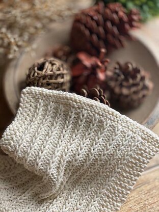 Fields and Furrows Dishcloth