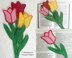 044 Tulip bookmark or decor Amigurumi Ravelry