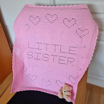 Little Sister Filet Blanket