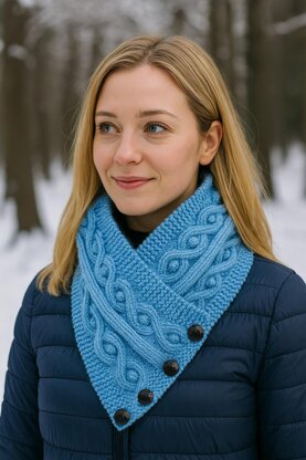 Celtic twist Neckwarmer