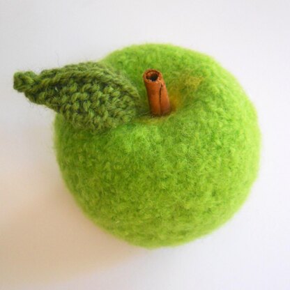 Felted Apple Pincushion