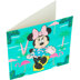 Crystal Art Minnie on Holiday, 18x18cm Card Diamond Painting Kit