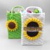 Sunflower gift bag in 3 versions - easy & versatile even for beginners