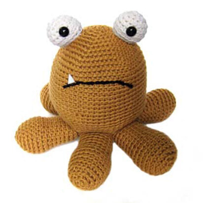 Otto The Monster Toy in Ella Rae Classic Wool