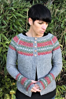 Conifer cardigan