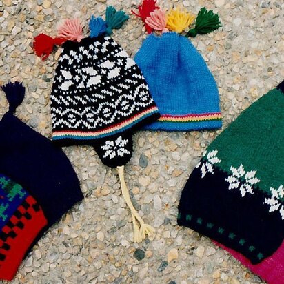Patrick's Double Hat Trick - knitting pattern