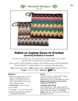 Tablet or Laptop Cases to Crochet