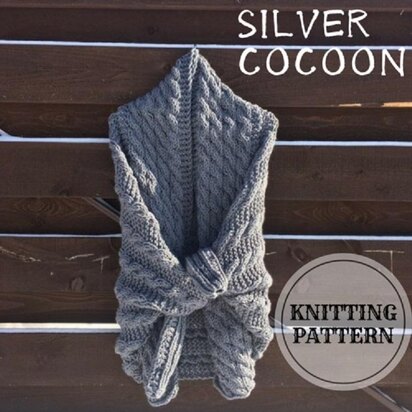 Silver Cocoon Shrug