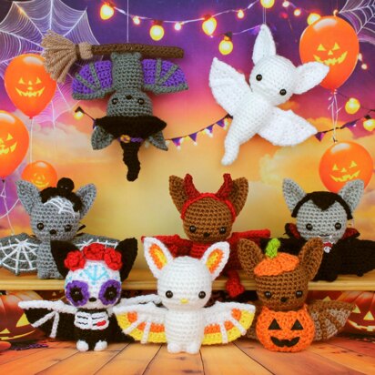 Halloween party bats