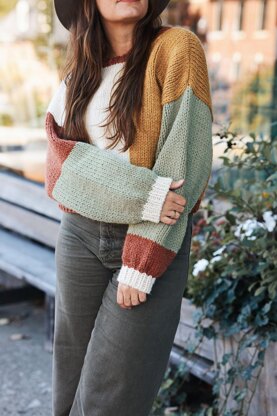 Weekend Slouchy Sweater Pattern — Two of Wands