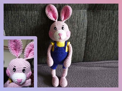 Crochet Pattern Rabbit Judy Cottontail