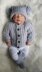 Jacob Baby Cardigan, Hat & Booties knitting pattern in 2 sizes 0-3mths & 6-12mths