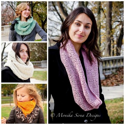 Cabernet Infinity Scarves