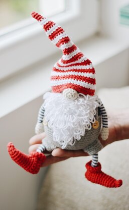 Christmas Scandinavian Gnome Crochet Pattern