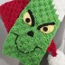 Green Meany Grouch Scarf