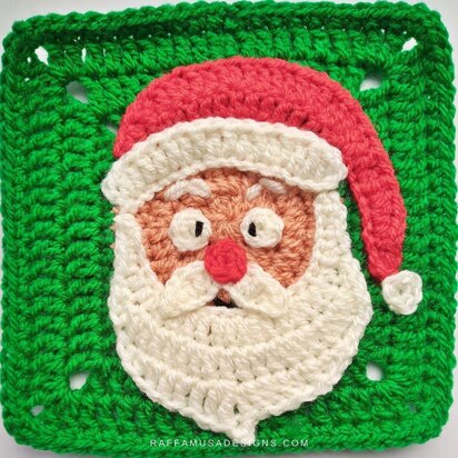 Santa Claus Granny Square