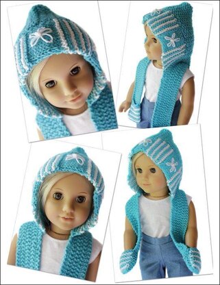 Hoodie Skoodie for 18 inch doll