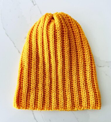 Easy Classic Ribbed Beanie