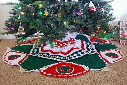 Tannenbaum Tree Skirt Design